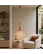 Suspension Ringa orange - 9x9x94 cm