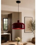 Suspension Calico 003 bordeaux - D.30 cm