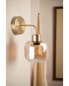 Lampada da parete 9060 miele e oro - H.28 cm