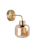 Lampada da parete 9060 miele e oro - H.28 cm