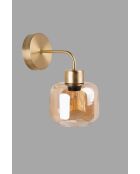 Lampada da parete 9060 miele e oro - H.28 cm