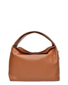Hobo-Tasche aus cognacfarbenem Rindsleder - 35x41x10 cm