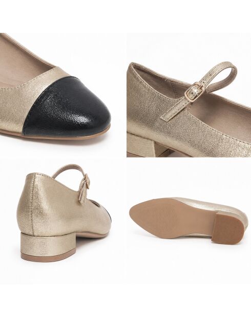 Ballerines Milanoza dorées