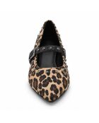 Ballerines en cuir Bristolza taupe