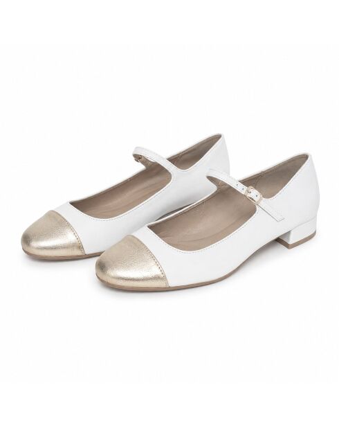 Ballerines Milanoza blanches