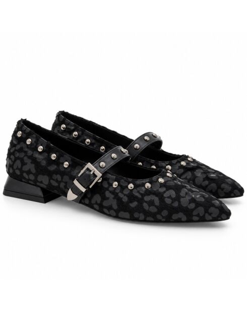 Ballerines en cuir Bristolza noires