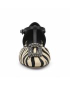 Ballerines en cuir Turinna noires