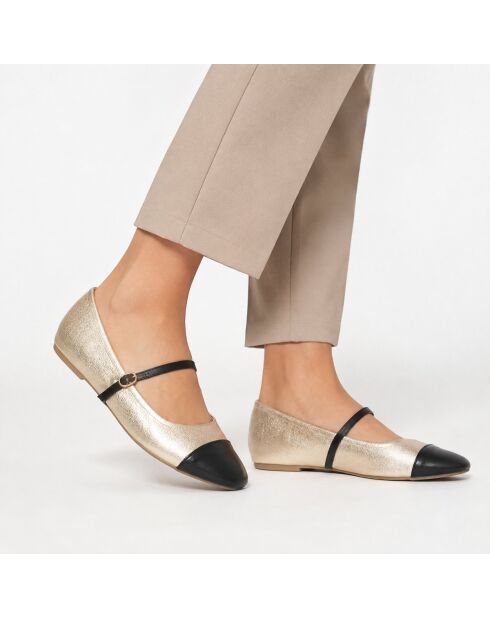 Ballerines Romaza dorées