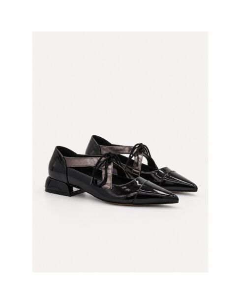 Ballerines en cuir Toledona noires