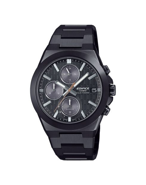 Montre Homme Edifice EFS-S650DC-1AEF en acier inoxydable noire