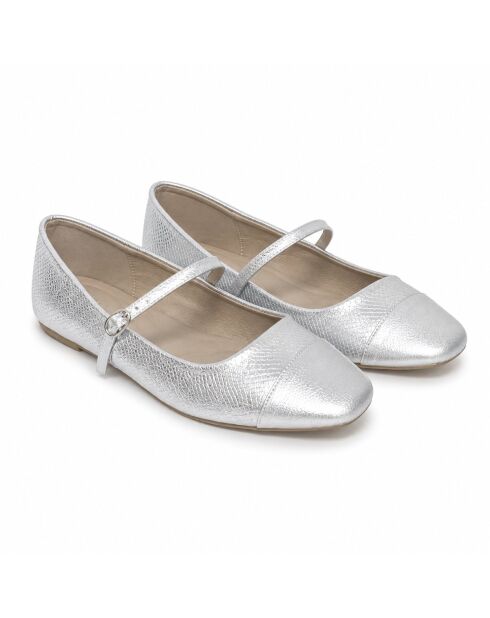 Ballerines Romaza argentées