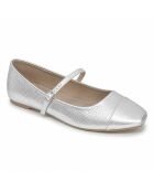 Silberne Ballerinas Romaza