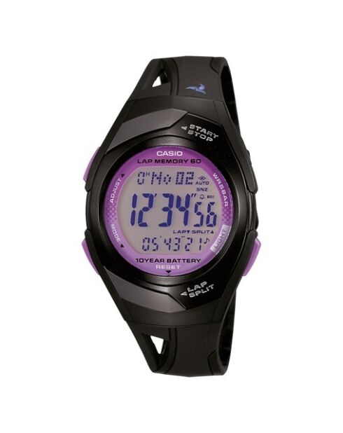 Montre unisex Collection STR-300-1CEG en résine noire