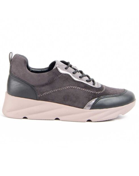 Sneakers con zeppa grigie Liria