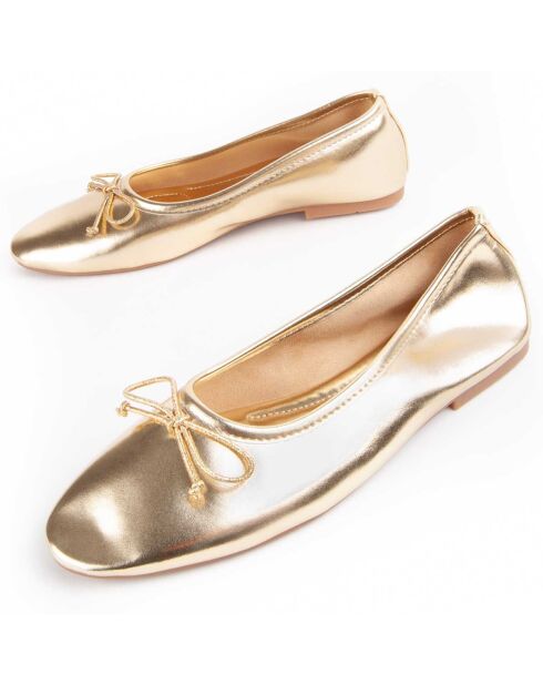 Ballerines Marlina dorées