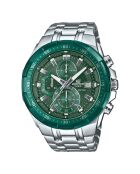 Montre Homme Edifice EFR-539DE-3AVUEF en acier inoxydable argentée