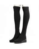 Bottes compensées Bottavita2 noires