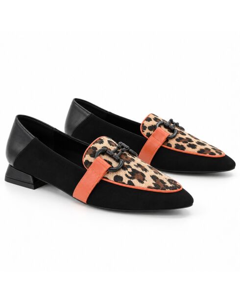 Mocassins en cuir Oviedona noirs