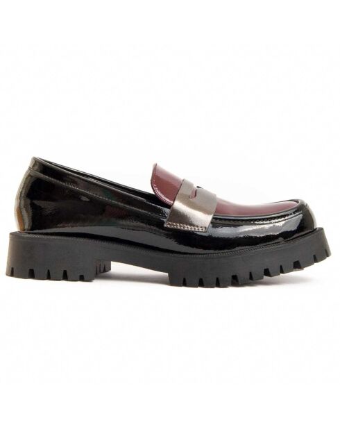 Mocassins à plateforme Macca2 noirs