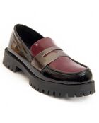 Mocassins à plateforme Macca2 noirs