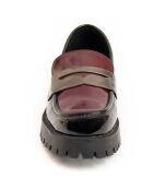 Mocassins à plateforme Macca2 noirs