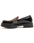 Mocassins à plateforme Macca2 noirs
