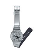 G-Shock GM-2100YM-8AER Herrenuhr aus silbernem Stahl