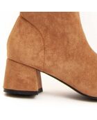 Botavitta2 braune Absatzstiefel