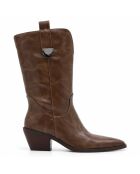 Bottes en cuir Dubrovnik taupe