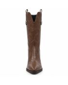 Bottes en cuir Dubrovnik taupe