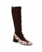 Bottes en cuir Braga noires
