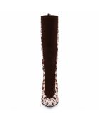 Bottes en cuir Braga noires