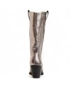 Tejan2 graue Absatzstiefel