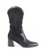 Bottes à talon Tejan8 noires