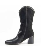 Bottes à talon Tejan8 noires