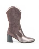 Bottes à talon Tejan8 grises