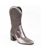 Bottes à talon Tejan8 grises