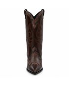 Braune Lederstiefel Doverza