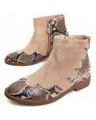 Stivali beige Bottivita8