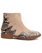 Stivali beige Bottivita8