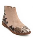 Stivali beige Bottivita8