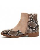 Stivali beige Bottivita8