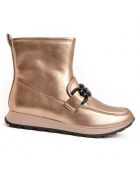 Bottines Calig dorées