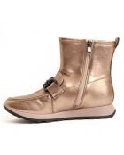 Bottines Calig dorées