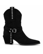 Bottes en cuir Elche noires