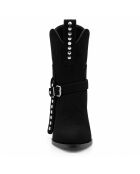 Bottes en cuir Elche noires