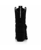 Bottes en cuir Elche noires