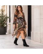 Bottes en cuir Elche noires