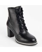 Bottines à talon Vareli3 noires