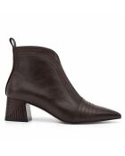 Bottines en cuir Livorno marron